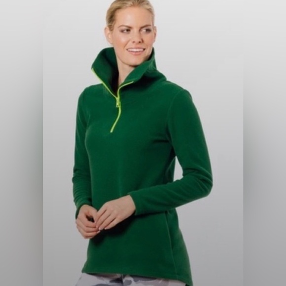 Dudley Stephens Tops - Dudley Stephens Green Cowl Neck Sweater size M EUC